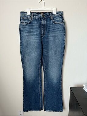 Lee Women’s High Rise Bootcut Jeans in Medium Blue Wash